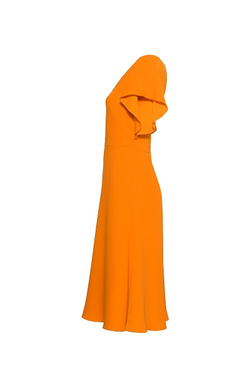 Платье "Нарцисс" горчичное 12-16SS
