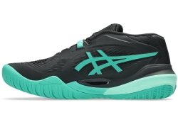 Теннисные кроссовки Asics Gel-Resolution X - black/aurora green