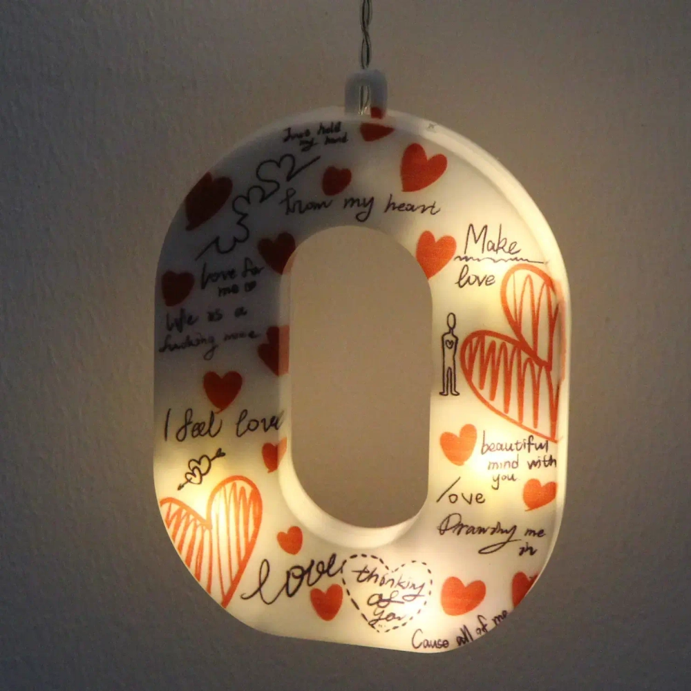 Гирлянда для дома БАХРОМА «LOVE» ш2,5м* в0,45/0,65м 90 ламп LED, прозрачн.пров, 8 режимов, IP-20, Теплый белый (возможность соединения)