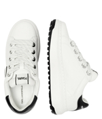 Кожаные кроссовки KAPRI LUG Karl Lagerfeld - белый(KL67530)