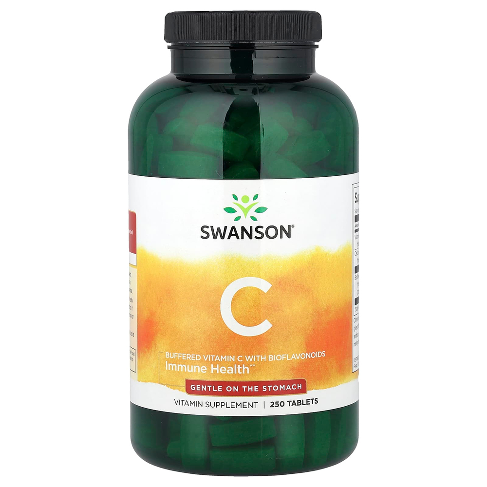 Swanson Vitamins, витамин C, 250 таблеток