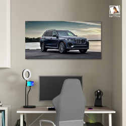 Картина на стену "Lexus LX" 80х40 см