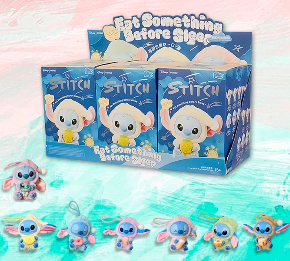 Коллекционные фигурки "Stitch in pajamas"