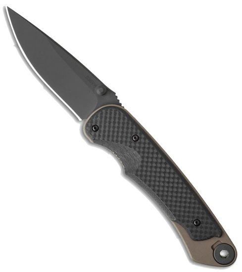Складной нож скл. Spartan Blades Akribis Folder SB/SF1BKMGCF c клинком из стали CPM-S35VN, рукоять титан / карбон