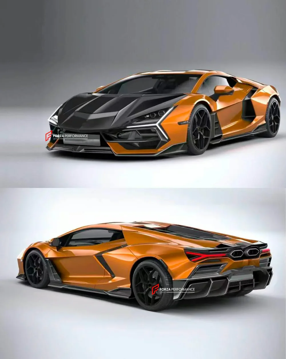 Карбоновый обвес для LAMBORGHINI REVUELTO 2023+ Ламборгини