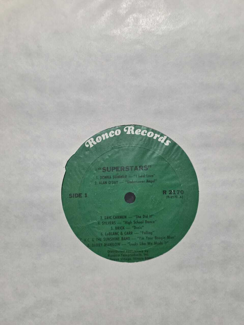 Виниловая пластинка Superstars Donna Summer, Kiss
