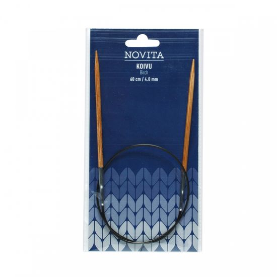 Спицы NOVITA круговые березовые на леске 60 см