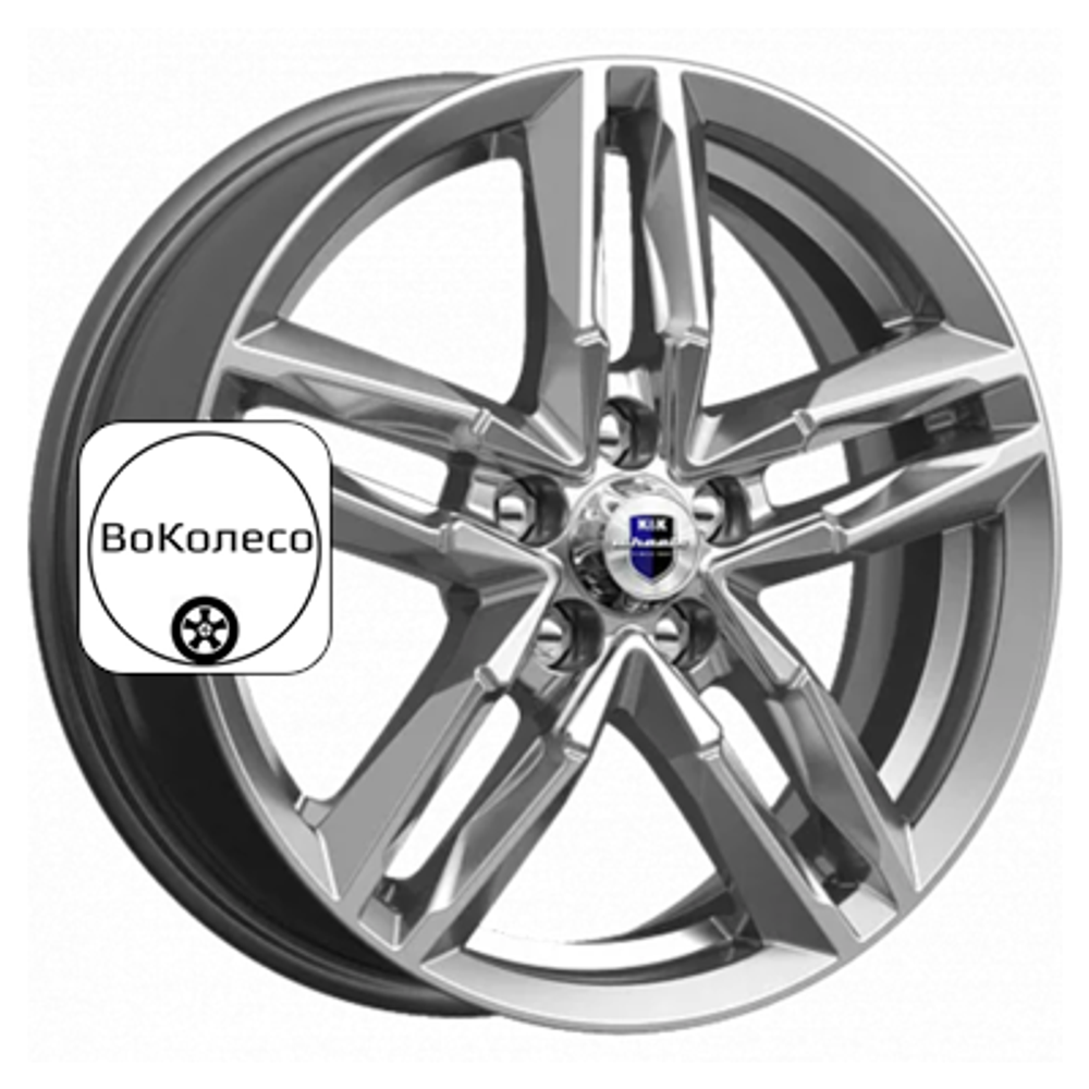 6x16/5x110 ET44 D65,1 Sayan (КС731M) Дарк платинум K&K