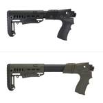 Складной приклад на Сайгу 20, DLG Tactical. Черный