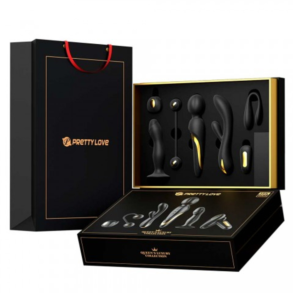 Набор для массажа Queens Luxury Collection из 6-ти предметов
