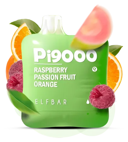 Elf Bar Pi9000 - Raspberry Passion Fruit Orange (nic 5%)