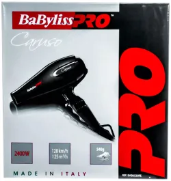Профессиональный фен BaByliss PRO Caruso black 2400w BAB6520RE