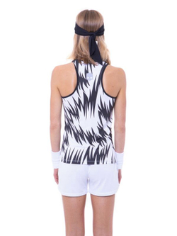 Женский теннисный топ Hydrogen Scratch Tank Top - white