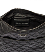 Кожаная сумка кросс-боди Emporio Armani - черный(Y4M416 YQ67I)