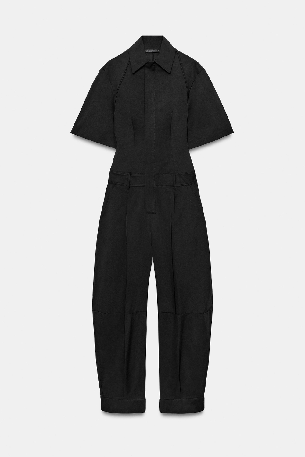 КОМБИНЕЗОН ИЗ ГАБАРДИНА — ZARA