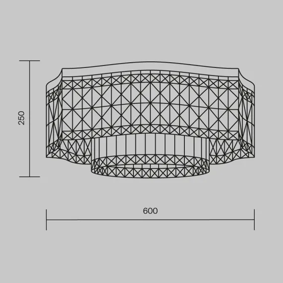 Потолочная люстра Dune DIA005CL-10G Maytoni