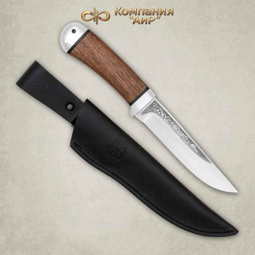 Нож АиР Лиса (орех, 95х18)
