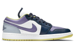 Air Jordan 1 Low Se 'Mismatched Purple Magenta' Women's