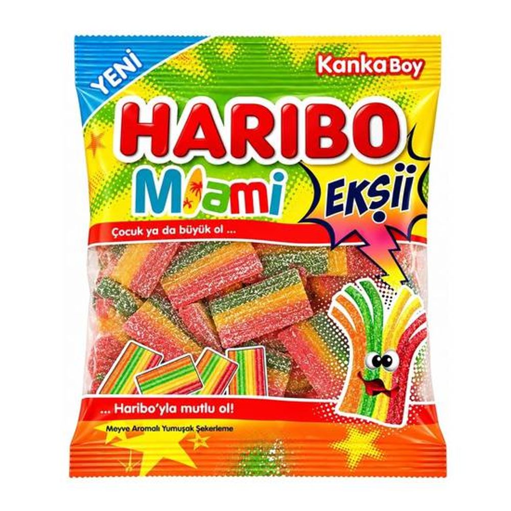 Мармелад Haribo Solucan Fizz Miami 70гр