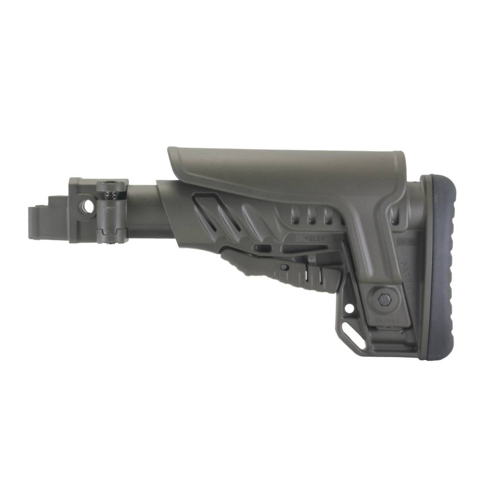 Пластиковый приклад на АК-74, DLG Tactical. Черный