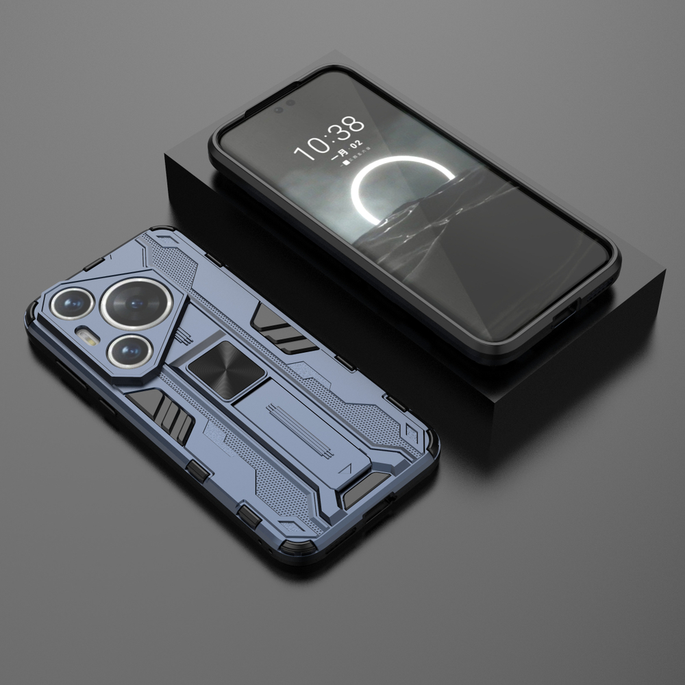 Противоударный чехол с подставкой Transformer для Huawei Pura 70 Pro