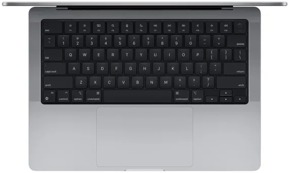 Ноутбук MacBook Pro 14 2023 M2 Pro 12 CPU 19 GPU 16/1Tb Серый Космос Space gray