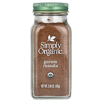 Simply Organic, гарам масала, 85 г (3 унции)