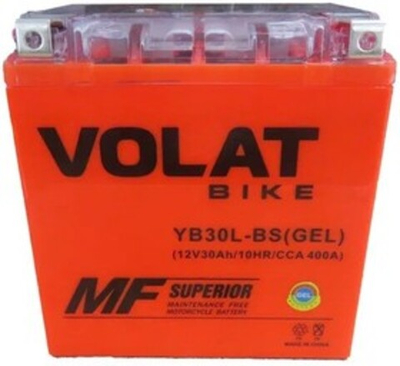 30Ah Volat YB30L-BS(GEL) R+