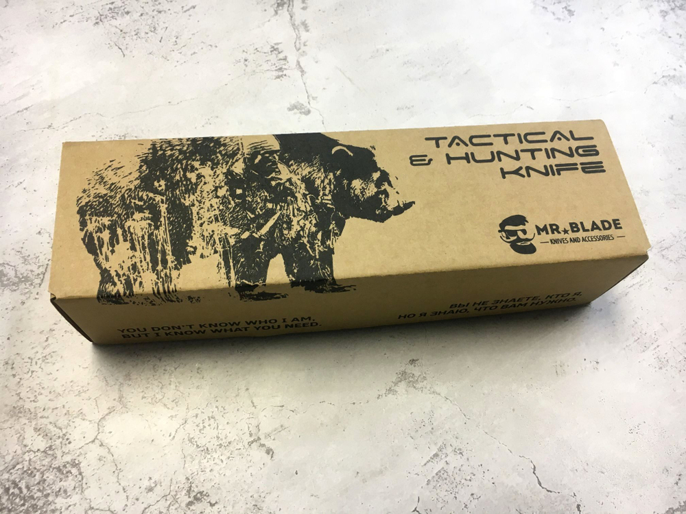 Тактический нож Bruno, Mr. Blade, AUS-8, G10