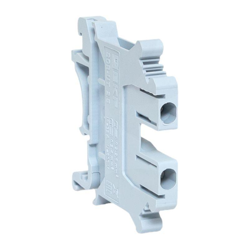 Колодка клеммная винтовая 2.5 UT сер. EKF scr-ut-2,5-g