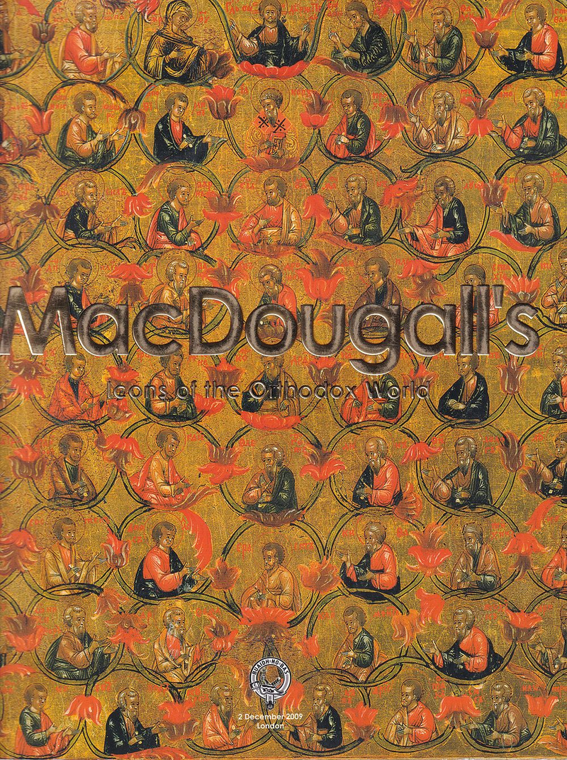 Каталог аукциона MacDougall's, Лондон, Иконы православного мира от 2 декабря 2009 года