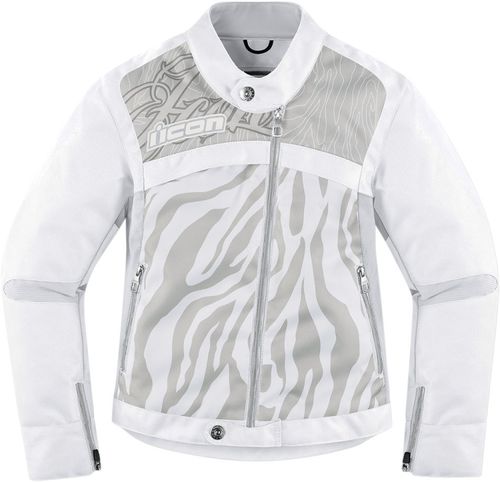 Купить Мотокуртка Текстильная Icon Hella 2 Jacket / Женская / Белый