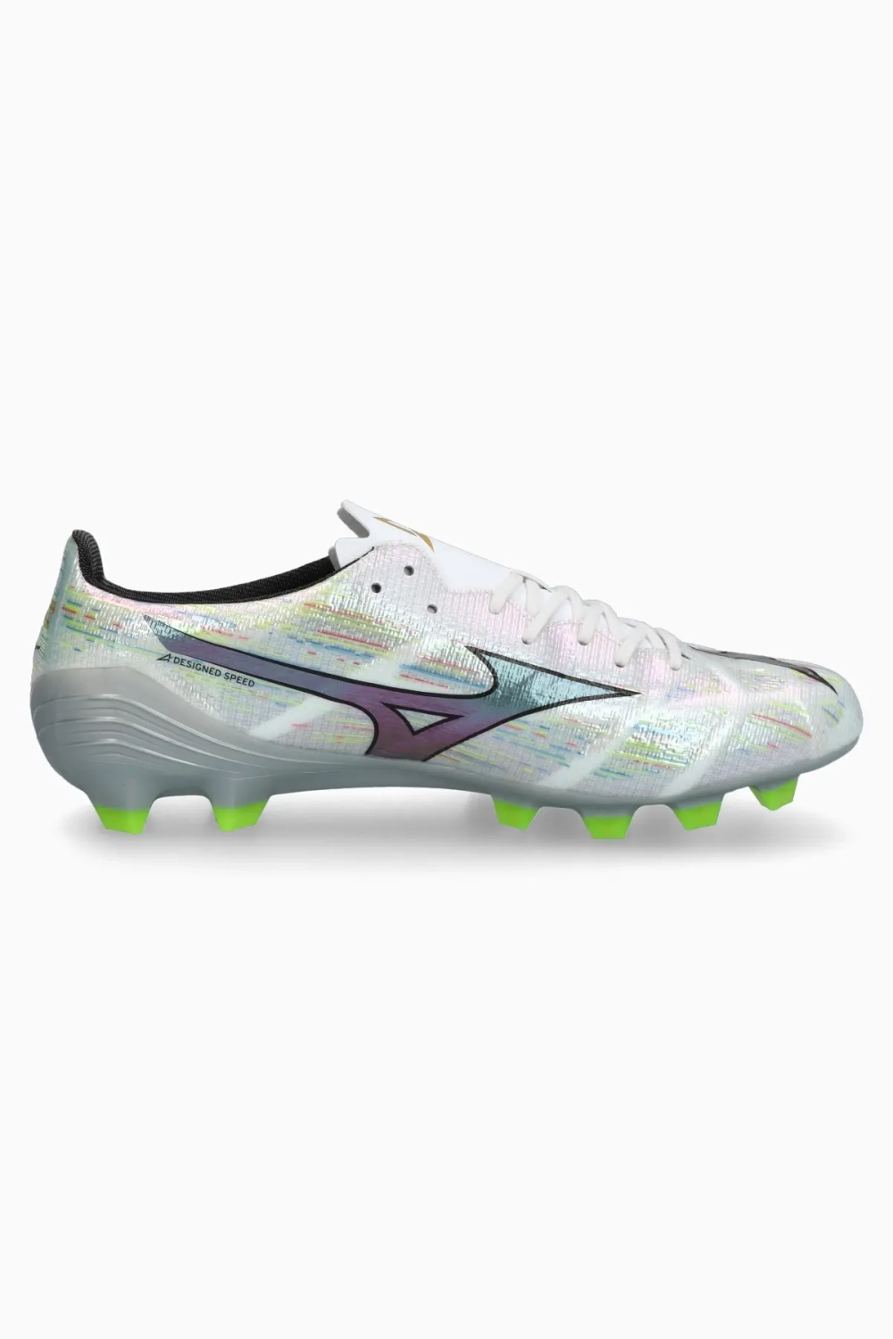 Бутсы Mizuno Alpha II Pro FG - серебряный