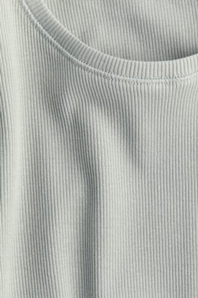 Облегающая укороченная футболка - H&M