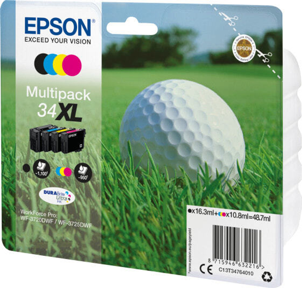 Картридж струйный Multi Pac 1 шт Epson C13T34764020