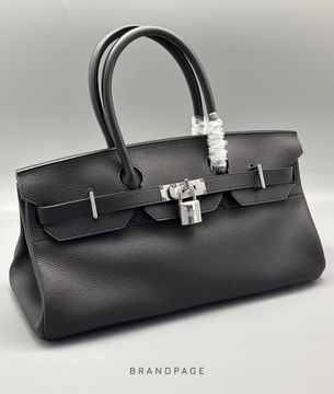 Сумка чёрная от Hermès Shoulder Birkin BP5-348476