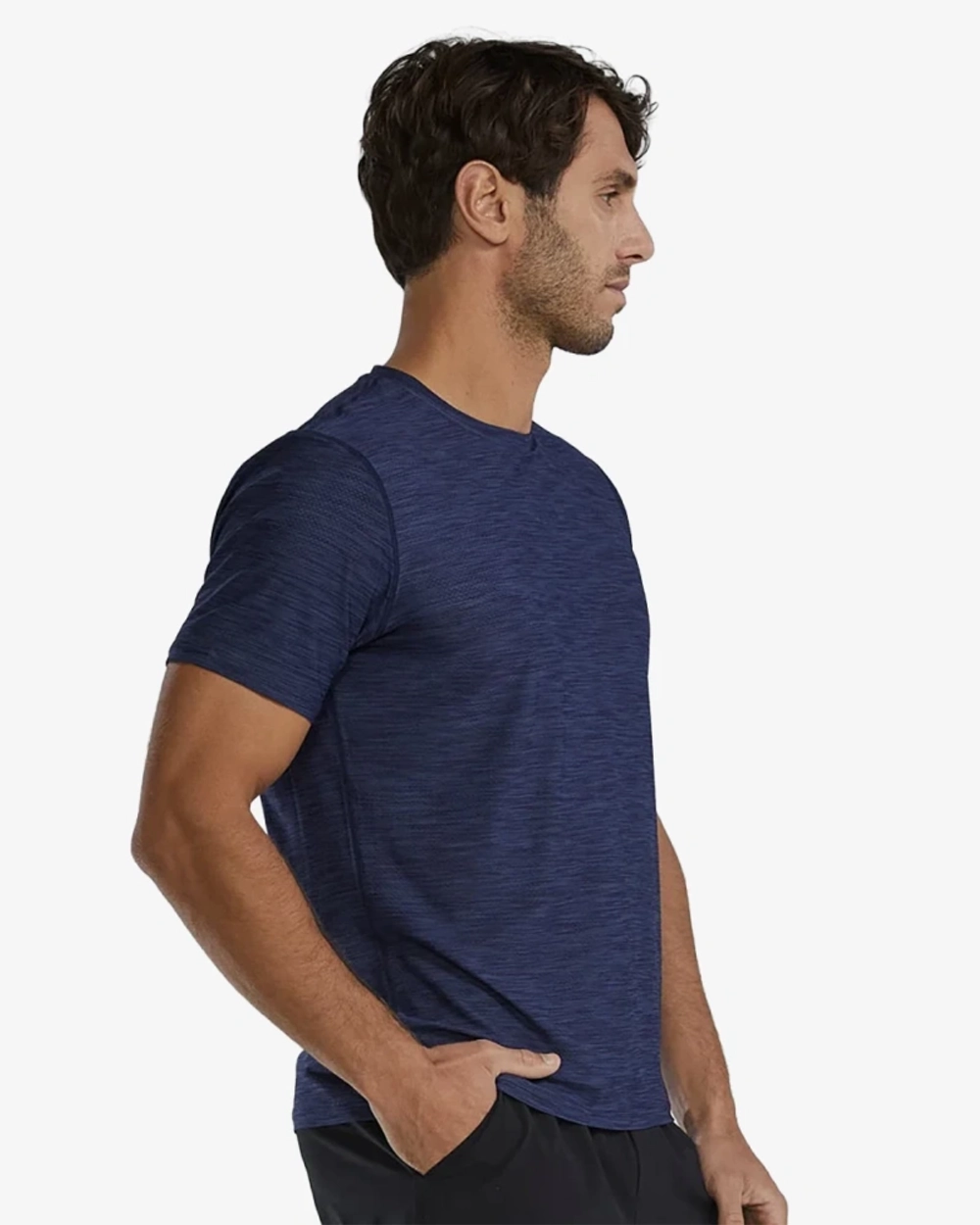 Футболка мужская TYR MEN'S AIRTEC TEE (Темно-Синяя)