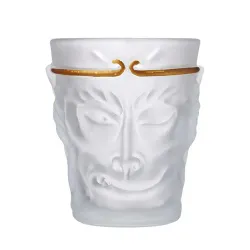 Чашка 240 мл чайно-кофейная без ручки матовая декор Monkey King Barista d 7,3 см h9 см Barbossa [1]