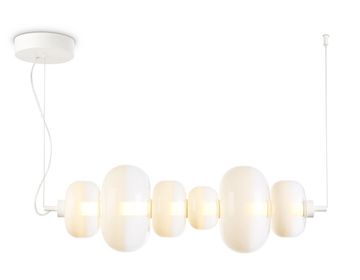 Подвесной светодиодный светильник 36W 3000K LH11071 WH/FR белый/белый матовый High Light Modern Ambrella
