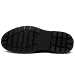 CHINT Casual Leather Shoes Men"s Low top Black