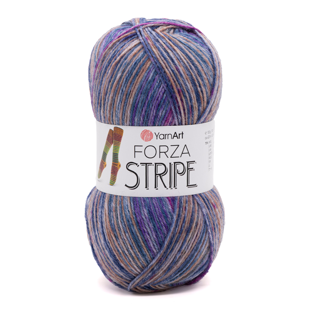 Пряжа YarnArt Forza Stripe (2809)