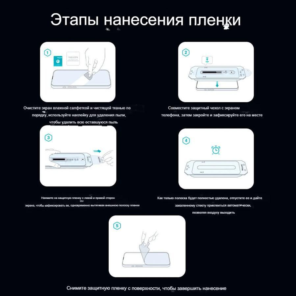 Защитное стекло Nillkin Guardian Full Антишпион для iPhone 17 Air