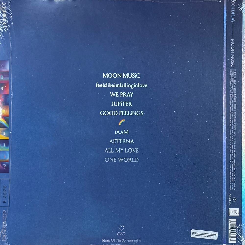 Coldplay – Moon Music (Европа 2024г.) Red Т