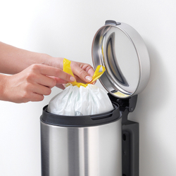 Мусорный бак настенный newIcon 3л Brabantia Стальной матовый