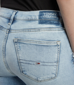 джинсы nora Tommy Jeans - голубой(DW0DW12393)