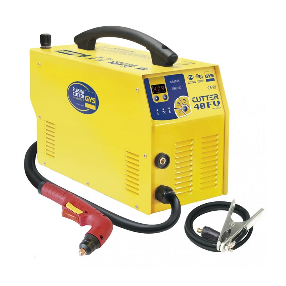 PLASMA CUTTER 40FV Аппарат плазменной резки, сталь до 15 мм, алюминий до 10 мм, 230В, GYS (Франция)