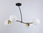 Подвесной светильник TR2544/4 BK/SB черный/бронза E27/4 max 60W 700*450*450