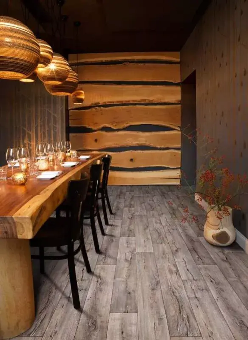 Линолеум бытовой Ideal Ultra Cracked Oak_2 696M, 3х22м (рулон)