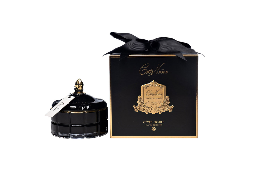 Свеча ароматическая 185г Cote Noire French morning tea в вазе Garda Decor