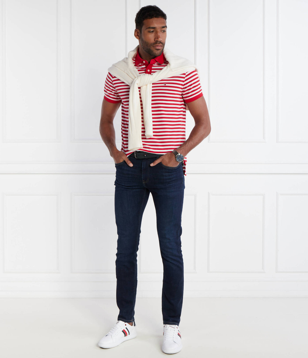 Поло 1985 Tommy Hilfiger - красный(MW0MW17770)